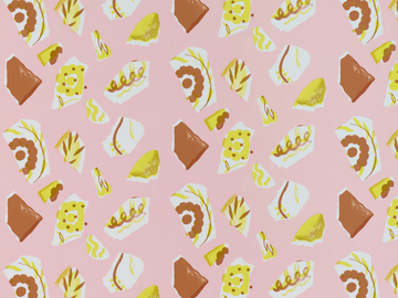 LES CRAFTIES MOSAIQUE - Motif nonwoven wallpaper by Petite Friture - view 2